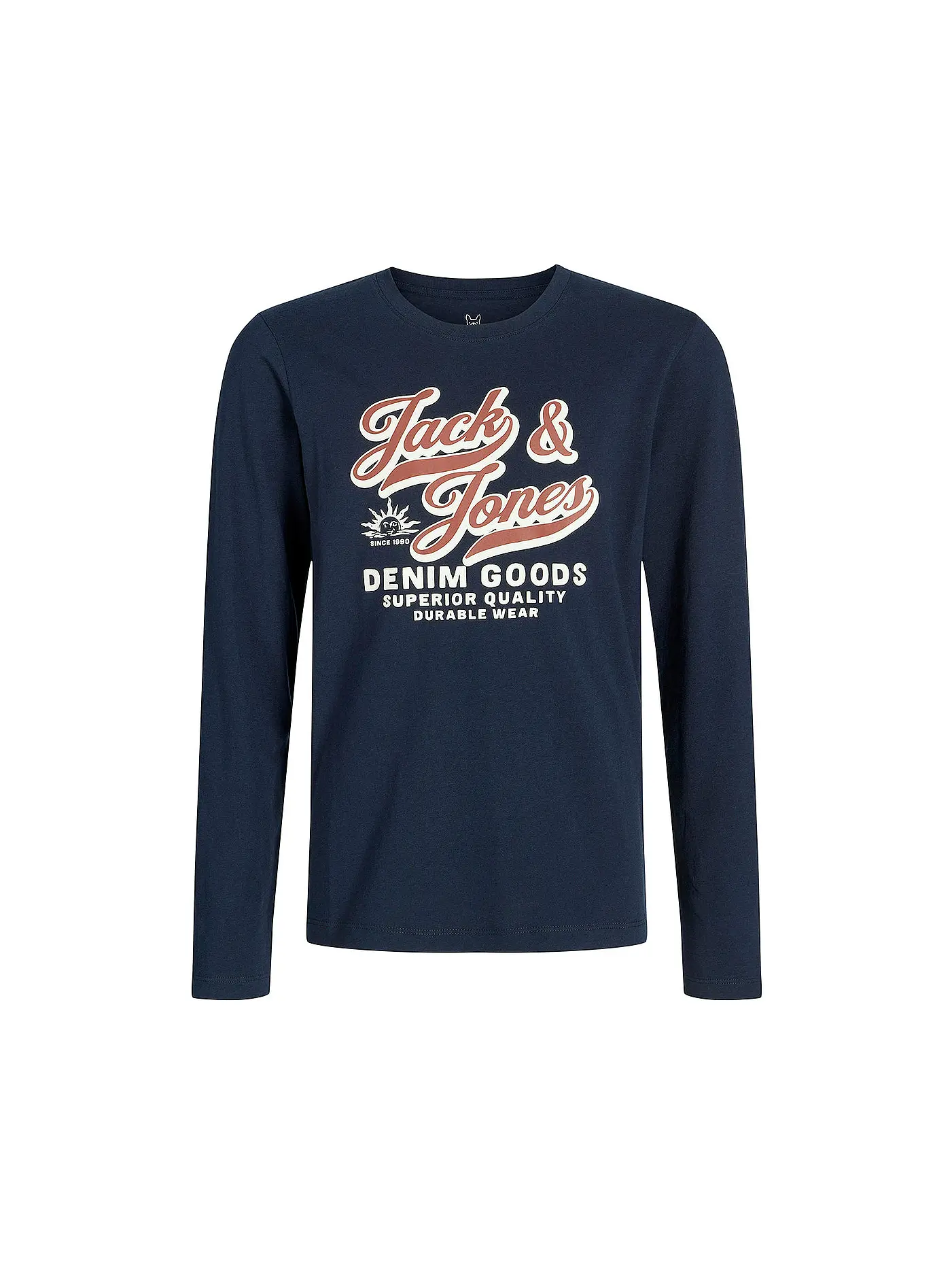JACK & JONES | Jungen Langarmshirt JJELOGO | dunkelblau